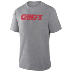 Kansas City Chiefs Pass Rush Tri-Blend T-Shirt - Heather Gray - Fanatics