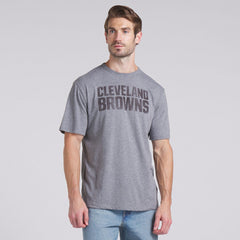 Cleveland Browns Pass Rush Tri-Blend T-Shirt - Heather Gray - Fanatics
