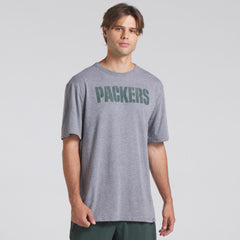 Green Bay Packers Pass Rush Tri-Blend T-Shirt - Heather Gray - Fanatics