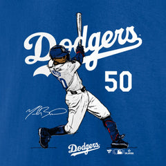 Mookie Betts Los Angeles Dodgers Player Swing T-Shirt Online