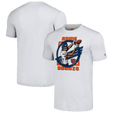 Rome Odunze Chicago Bears Homage Unisex Caricature Player Tri-Blend T-Shirt - Ash - NFL