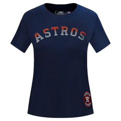 Houston Astros Pro Standard Women's Rhinestone Slim Fit T-Shirt Near Me