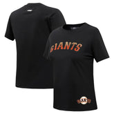 San Francisco Giants Pro Standard Women's Rhinestone Slim Fit T-Shirt Sale