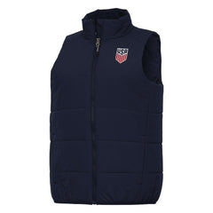 USMNT Antigua Women's Experience Full-Zip Vest Navy