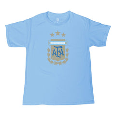 Argentina National Team 1863FC Youth Badge T-Shirt Light Blue