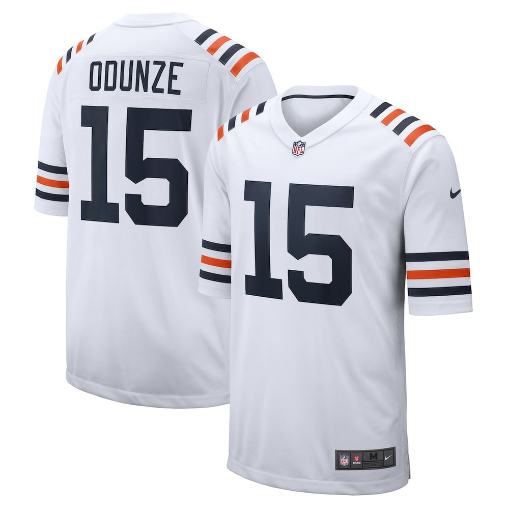 Rome Odunze Chicago Bears Alternate Game Jersey - White - Nike