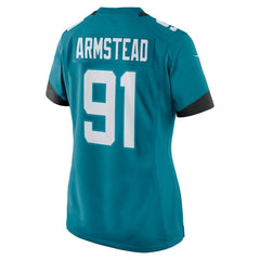 Arik Armstead Jacksonville Jaguars Women's Team Game Jersey - Teal - Nike