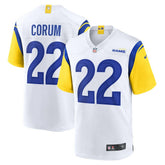 Blake Corum Los Angeles Rams Game Jersey - White - Nike