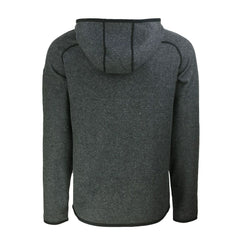 Atlanta Falcons Cutter & Buck Mainsail Hoodie Raglan Full-Zip Jacket - Heather Charcoal - NFL