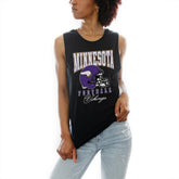 Minnesota Vikings Gameday Couture Women's Preseason Opener Racerback Tank Top - Black - NFL