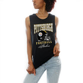 Pittsburgh Steelers Gameday Couture Women's Preseason Opener Racerback Tank Top - Black - NFL