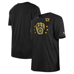 Milwaukee Brewers New Era 2024 Armed Forces Day T-Shirt Outlet