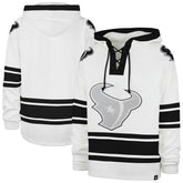 Houston Texans '47 After Image Superior Lacer with Hood - White - 47 brand