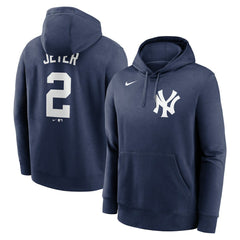 Derek Jeter New York Yankees Nike Player Name & Number Club Pullover Hoodie Discount