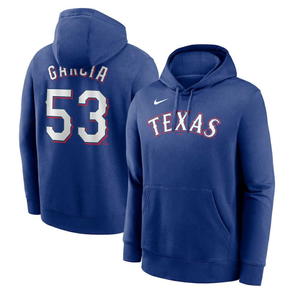Adolis Garcia Texas Rangers Nike Player Name & Number Club Pullover Hoodie for sale