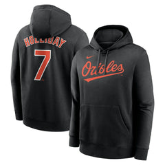 Jackson Holliday Baltimore Orioles Nike Player Name & Number Club Fleece Pullover Hoodie Outlet