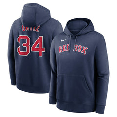 David Ortiz Boston Red Sox Nike Player Name & Number Club Pullover Hoodie for sale