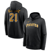 Roberto Clemente Pittsburgh Pirates Nike Player Name & Number Club Pullover Hoodie Discount