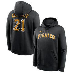 Roberto Clemente Pittsburgh Pirates Nike Player Name & Number Club Pullover Hoodie Discount