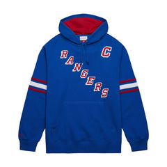 Mark Messier New York Rangers Mitchell & Ness Name & Number Premium Pullover Hoodie - Blue | NHL Lifestyle