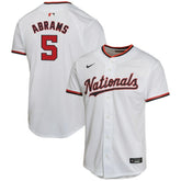 CJ Abrams Washington Nationals Nike Youth Home Game Player Jersey Sale