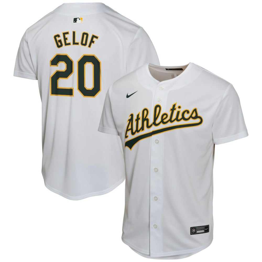 Zack Gelof Athletics Nike Youth Home Game Player Jersey Discount