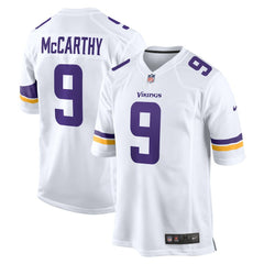 J.J. McCarthy Minnesota Vikings Game Jersey - White - Nike