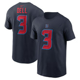 Tank Dell Houston Texans Name & Number T-Shirt - Navy - Nike