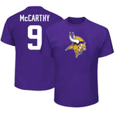 J.J. McCarthy Minnesota Vikings Big & Tall Name & Number T-Shirt - Purple - Fanatics