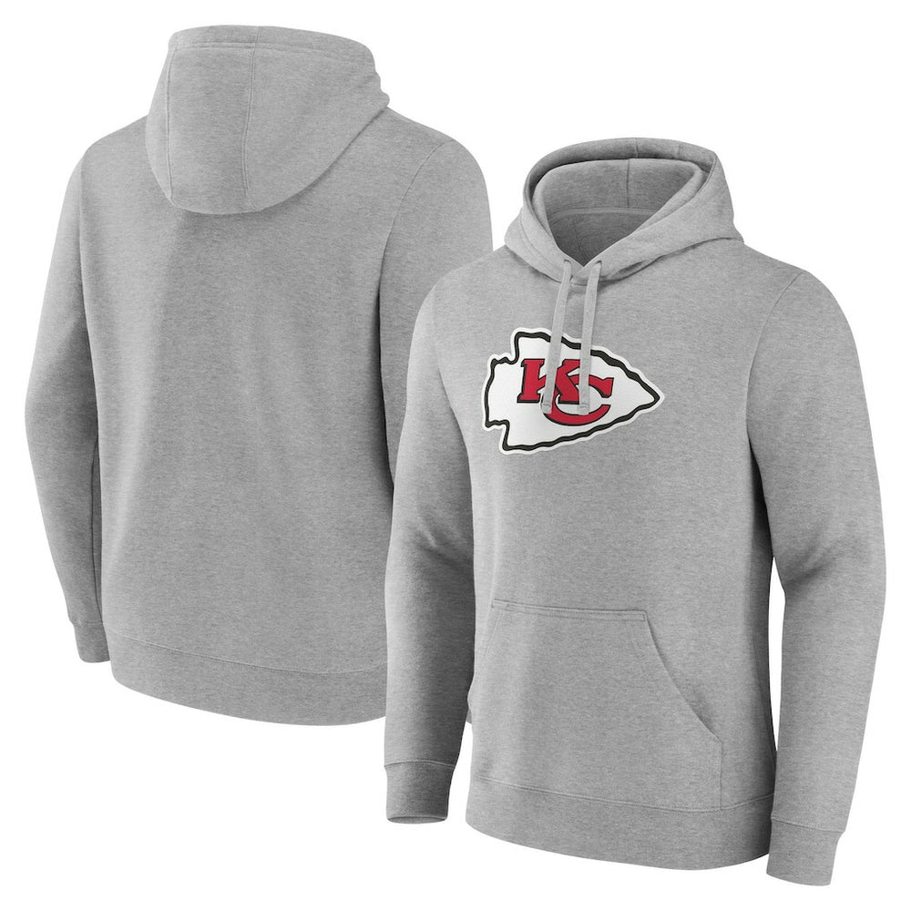 Kansas City Chiefs Deliver Fleece Pullover Hoodie - Heather Gray - Fanatics