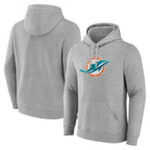 Miami Dolphins Deliver Fleece Pullover Hoodie - Heather Gray - Fanatics
