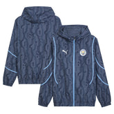 Puma - Manchester City 2024/25 Pre-Match Anthem dryCELL Full-Zip Hoodie Jacket - Blue