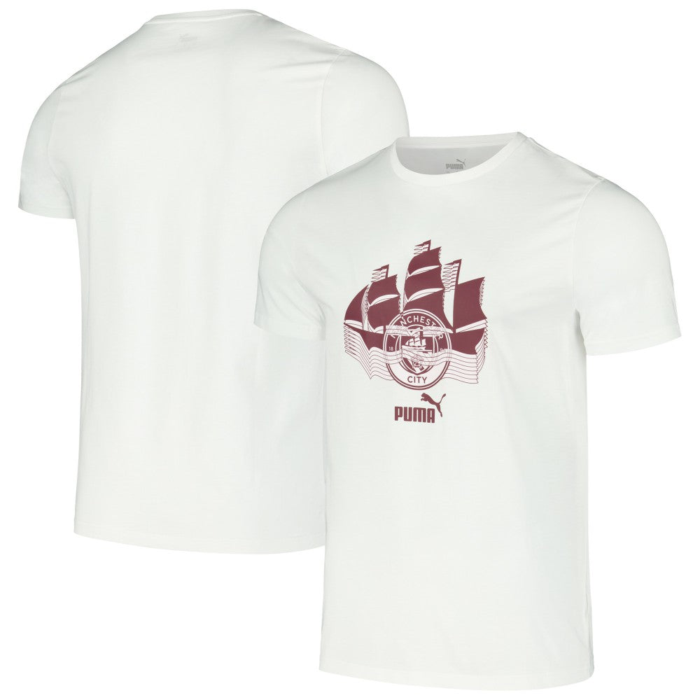 Puma - Manchester City ftblCulture T-Shirt - White