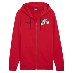 Puma - AC Milan ftblCulture Full-Zip Hoodie - Red