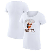 Baltimore Orioles G-III 4Her by Carl Banks Women's Super-Slim Fit Lightweight Team Logo Graphic T-Shirt Online
