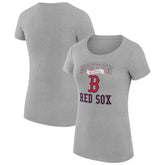 Boston Red Sox G-III 4Her by Carl Banks Women's Super-Slim Fit Lightweight Team Logo Graphic T-Shirt for sale
