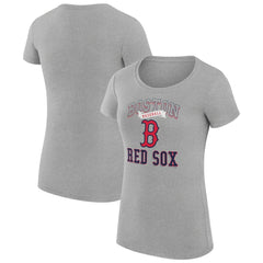 Boston Red Sox G-III 4Her by Carl Banks Women's Super-Slim Fit Lightweight Team Logo Graphic T-Shirt for sale