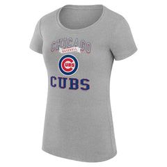 Chicago Cubs G-III 4Her by Carl Banks Women's Super-Slim Fit Lightweight Team Logo Graphic T-Shirt for sale