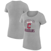 Cleveland Guardians G-III 4Her by Carl Banks Women's Super-Slim Fit Lightweight Team Logo Graphic T-Shirt Near Me