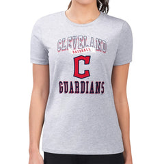 Cleveland Guardians G-III 4Her by Carl Banks Women's Super-Slim Fit Lightweight Team Logo Graphic T-Shirt Near Me