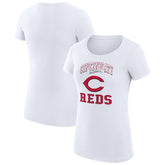 Cincinnati Reds G-III 4Her by Carl Banks Women's Super-Slim Fit Lightweight Team Logo Graphic T-Shirt Sale