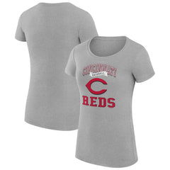 Cincinnati Reds G-III 4Her by Carl Banks Women's Super-Slim Fit Lightweight Team Logo Graphic T-Shirt Outlet
