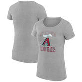 Arizona Diamondbacks G-III 4Her by Carl Banks Women's Super-Slim Fit Lightweight Team Logo Graphic T-Shirt Sale
