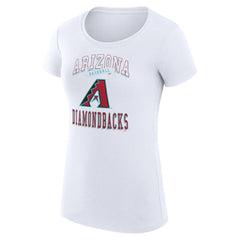 Arizona Diamondbacks G-III 4Her by Carl Banks Women's Super-Slim Fit Lightweight Team Logo Graphic T-Shirt Sale