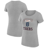 Detroit Tigers G-III 4Her by Carl Banks Women's Super-Slim Fit Lightweight Team Logo Graphic T-Shirt Sale