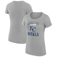 Kansas City Royals G-III 4Her by Carl Banks Women's Super-Slim Fit Lightweight Team Logo Graphic T-Shirt Online
