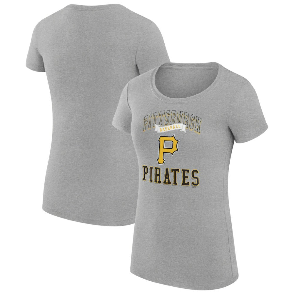 Pittsburgh Pirates G-III 4Her by Carl Banks Women's Super-Slim Fit Lightweight Team Logo Graphic T-Shirt for sale