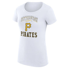 Pittsburgh Pirates G-III 4Her by Carl Banks Women's Super-Slim Fit Lightweight Team Logo Graphic T-Shirt Near Me