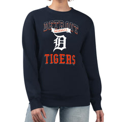 Detroit Tigers G-III 4Her by Carl Banks Women's Team Logo Graphic Tri-Blend Fleece Pullover Sweatshirt Online