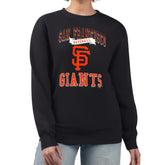 San Francisco Giants G-III 4Her by Carl Banks Women's Team Logo Graphic Tri-Blend Fleece Pullover Sweatshirt Sale